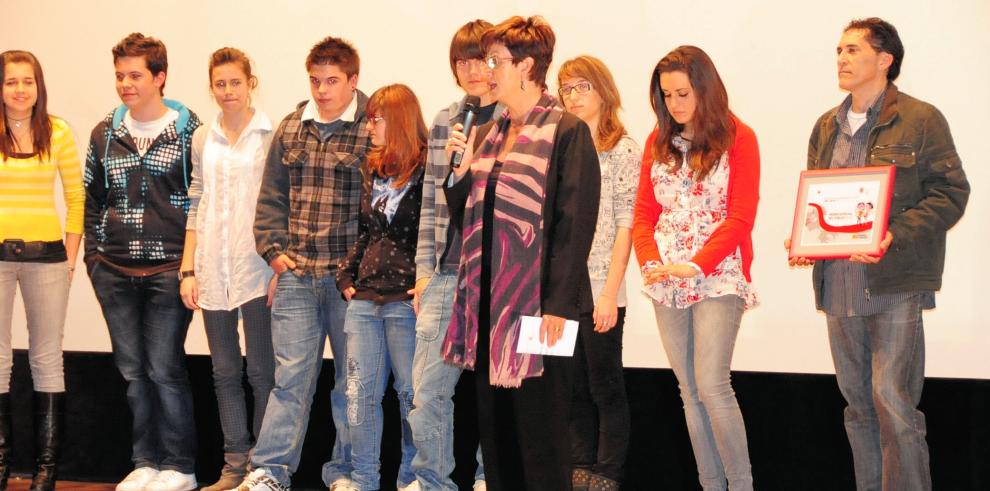 El cortometraje del Instituto Ramón y Cajal de Huesca gana el premio Aula Aragonesa del Festival Cine y Salud