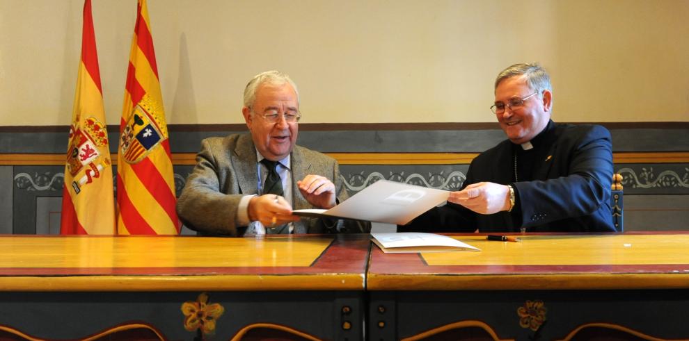 La Fundación Santa María restaurará la Catedral de Albarracín y gestionará las visitas guiadas al templo