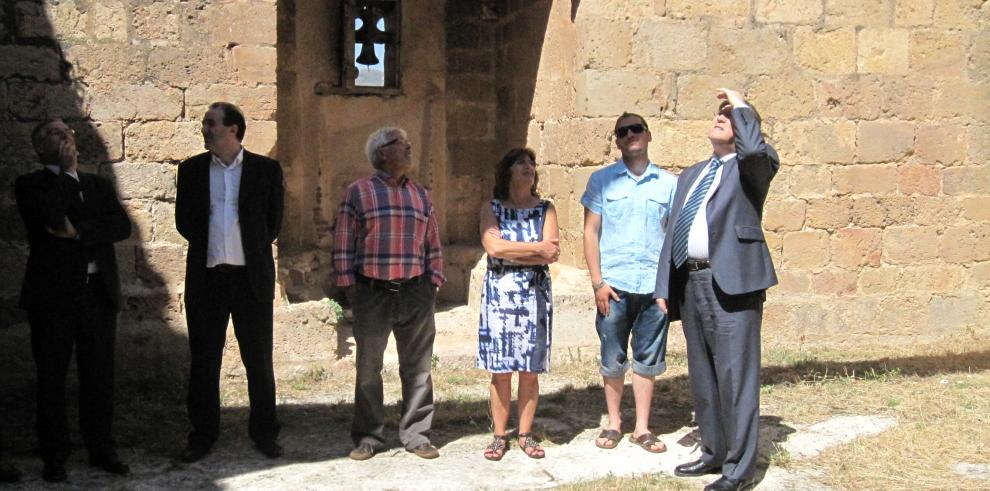 El Ministerio de Fomento y el Gobierno de Aragón han invertido más de 230.000 euros en la restauración y consolidación del Castillo de Mesones de Isuela