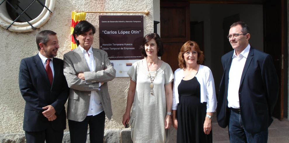 Fotografías de la inauguración del Centro de Atención Temprana de Sabiñánigo 