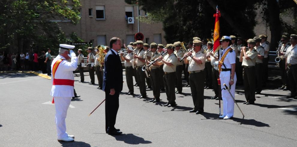 El presidente de Aragón ha asistido a los actos conmemorativos de la festividad de Nuestra Señora del Perpetuo Socorro