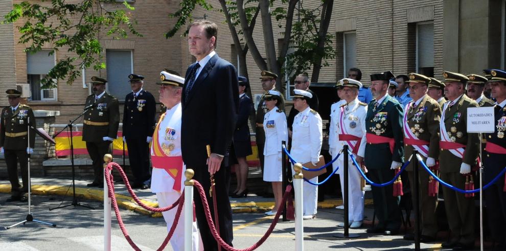 El presidente de Aragón ha asistido a los actos conmemorativos de la festividad de Nuestra Señora del Perpetuo Socorro