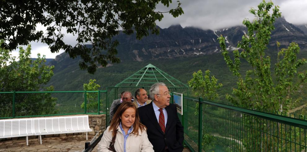 Fotografías de la visita del vicepresidente a la Comarca del Alto Gállego 