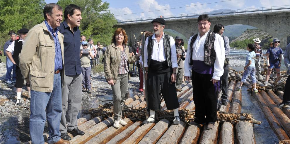 La consejera Broto participa en el XXXVI Descenso de Navatas Río Cinca