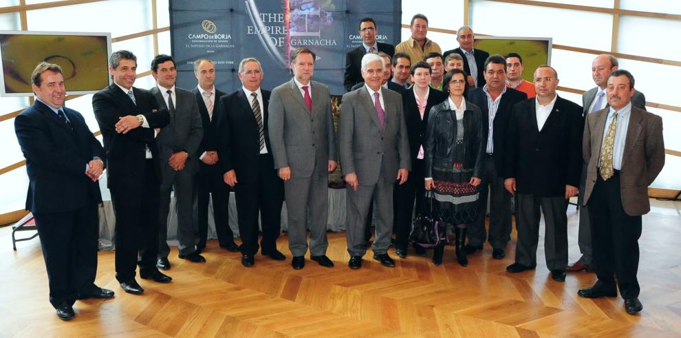 El presidente de Aragón ha inaugurado la 6ª Muestra de Garnachas de Campo de Borja