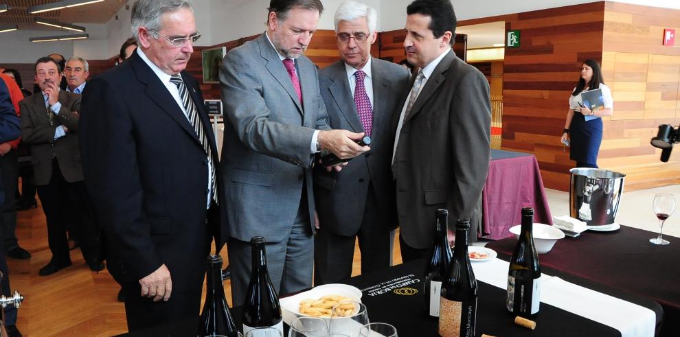 El presidente de Aragón ha inaugurado la 6ª Muestra de Garnachas de Campo de Borja