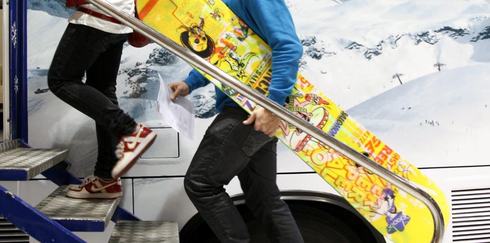 La nieve aragonesa, en  la feria Ski Mountain de Valencia