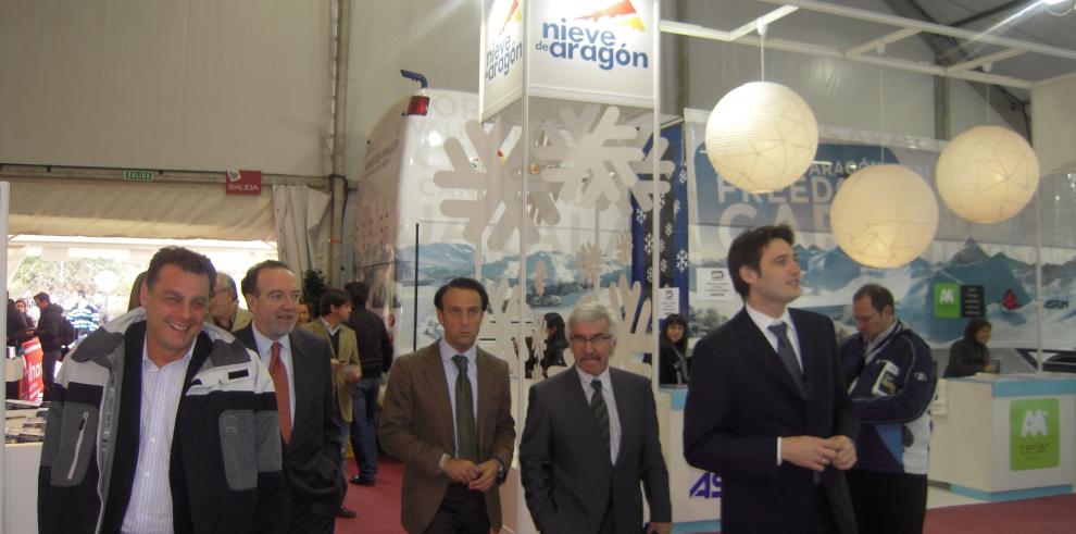 La nieve aragonesa, en  la feria Ski Mountain de Valencia