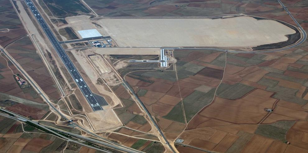 Sale a concurso la construcción de un hangar de 6.000 metros cuadrados en el Aeródromo/Aeropuerto de Teruel