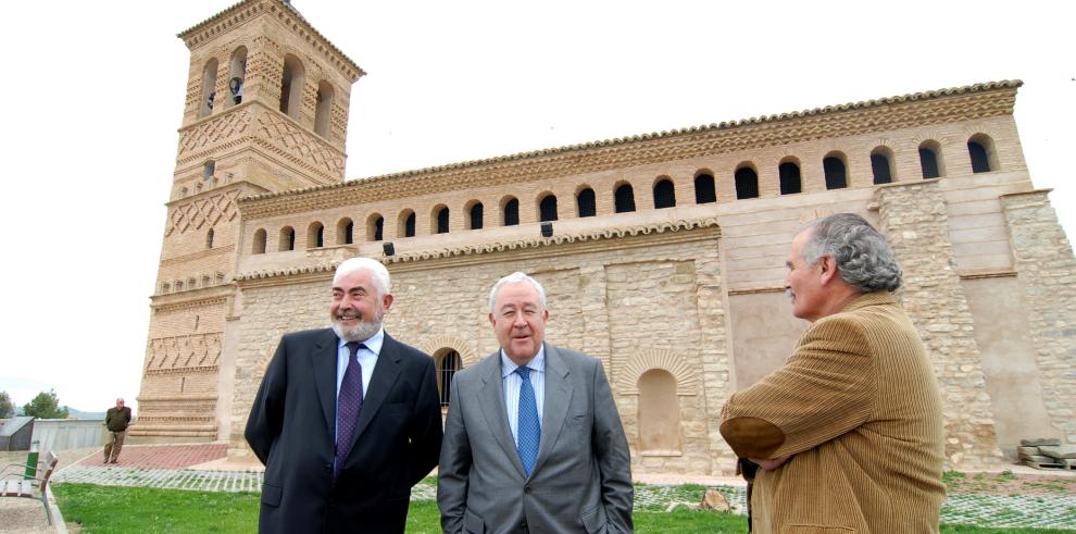 El vicepresidente ha inaugurado la restauración de la Iglesia parroquial de Torralba de Aragón