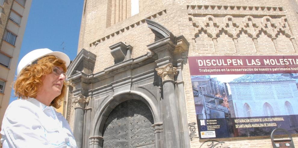 Las obras de restauración de la Magdalena, en su recta final