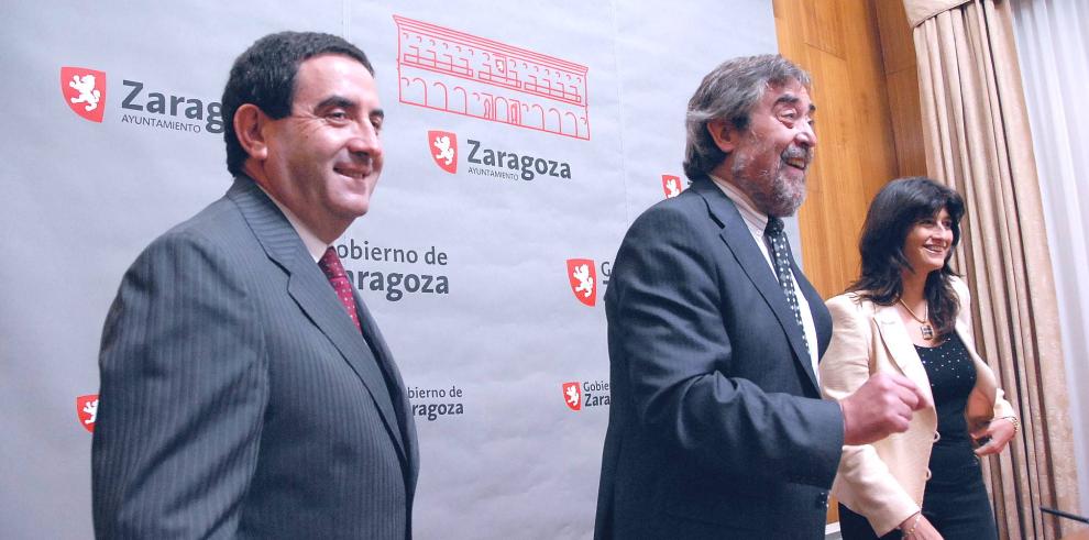 El Gobierno de Aragón aportará la misma cantidad que el Ayuntamiento para  la construcción de la línea Norte-Sur del Tranvía en Zaragoza