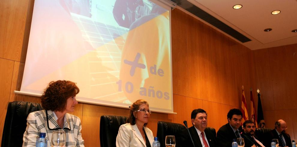 La consejera Pilar Ventura asiste al acto de apertura de los Master en Energía de la Universidad de Zaragoza promovidos por la Fundación CIRCE