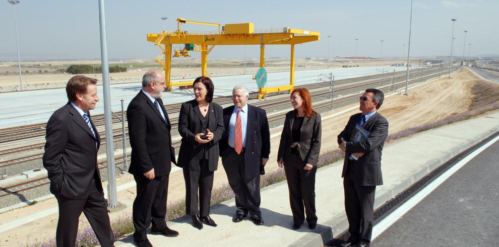 Visita del presidente de la Lyon-Turin Ferroviaire a PLAZA