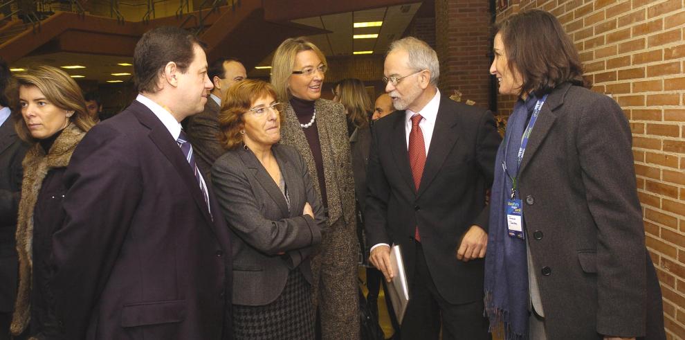 Eva Almunia y María Victoria Broto han inaugurado "Educaparty Aragón 2008"