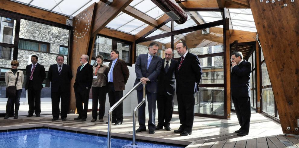 El Presidente de Aragón ha inaugurado el Hotel Aneto de Benasque