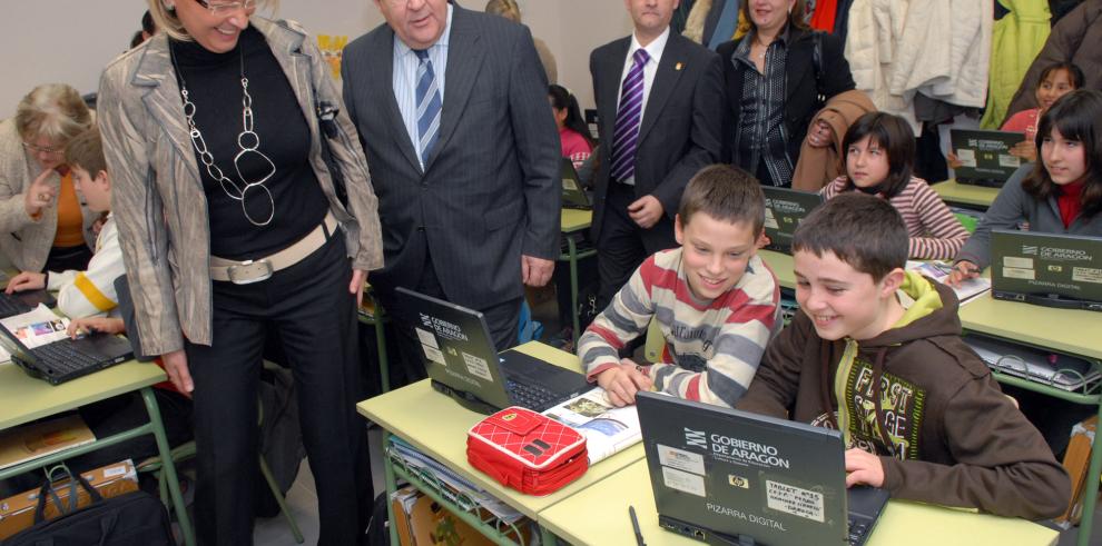 Inauguración del C.P. Pedro Sánchez Ciruelo de Daroca