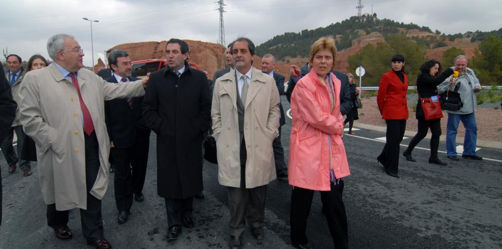 Entra en servicio la vía perimetral que une varios barrios de Teruel