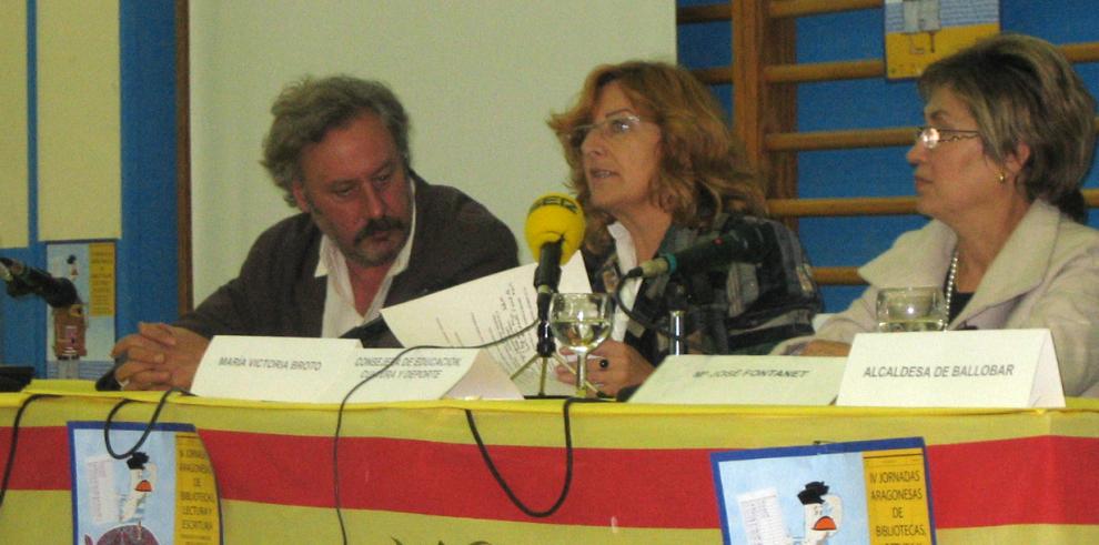 IV Jornadas Aragonesas de Bibliotecas, Lectura y Escritura en Ballobar