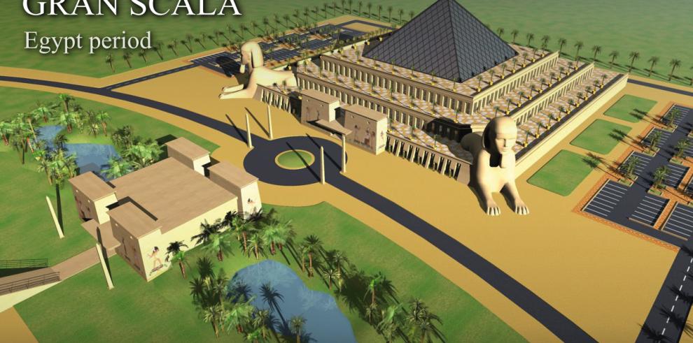 Imágenes virtuales del proyecto Gran Scala