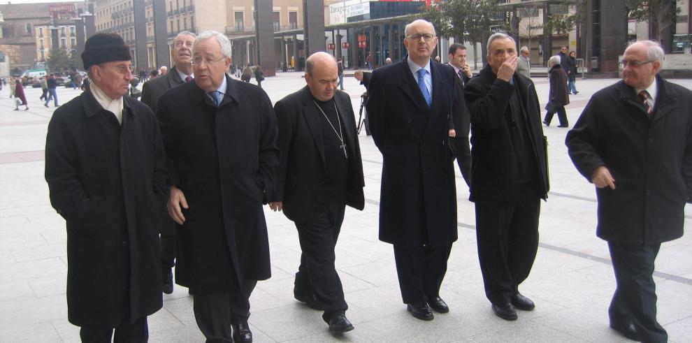 El Gobierno de Aragón, Endesa e Ibercaja destinan 1,7 millones de euros a la continuación de las obras de restauración de la Basílica del Pilar

