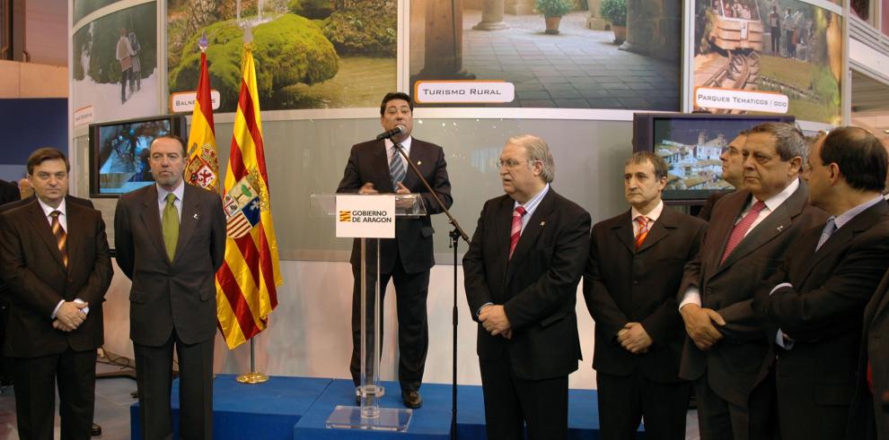 La Comunidad Autónoma de Aragón, protagonista hoy en FITUR 2007