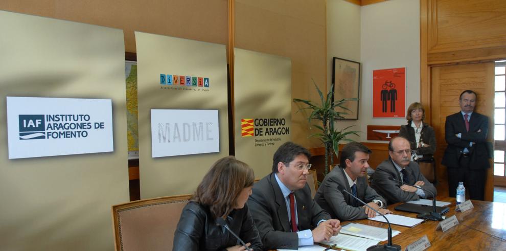 El Grupo MADME instalará en Tarazona un centro de producción de paneles laminados