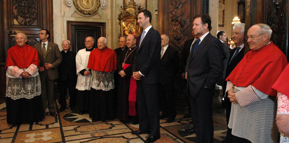 Inauguracion restauracion cupula Regina Martyrum