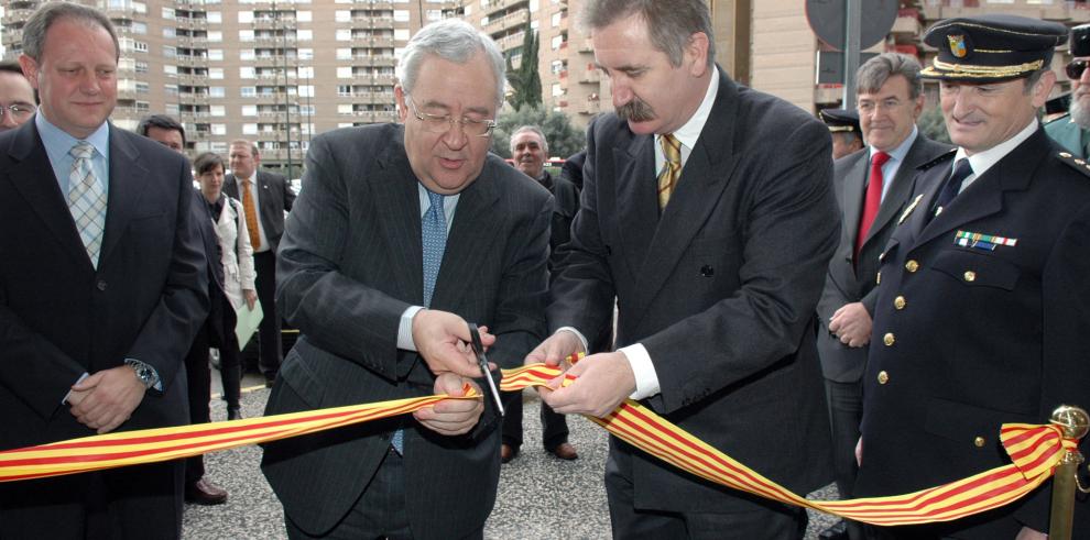 Inaugurada la comisaría de la Unidad de la Policía adscrita a la Comunidad Autónoma en Zaragoza