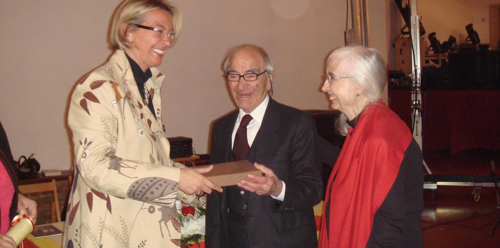 Homenaje a Francisco Carrasquer en Albalate de Cinca
