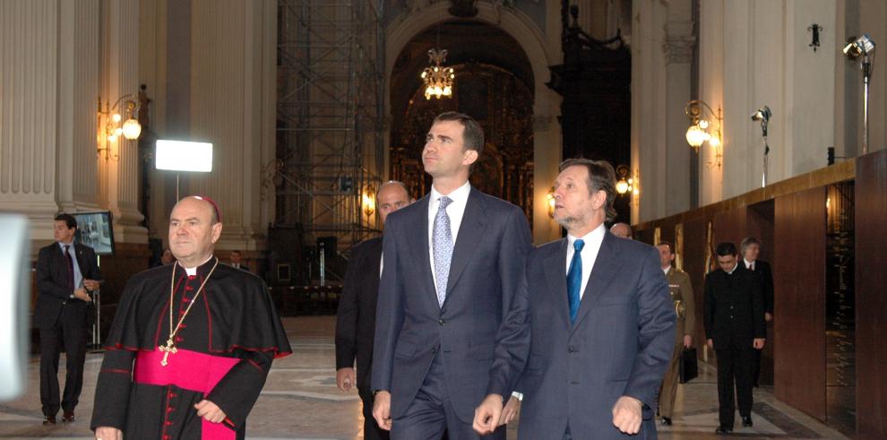 Inauguracion restauracion cupula REgina Martyrum