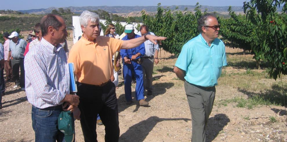 Arguilé ha visitado la finca de experimentación de cultivos leñosos AFRUCAS