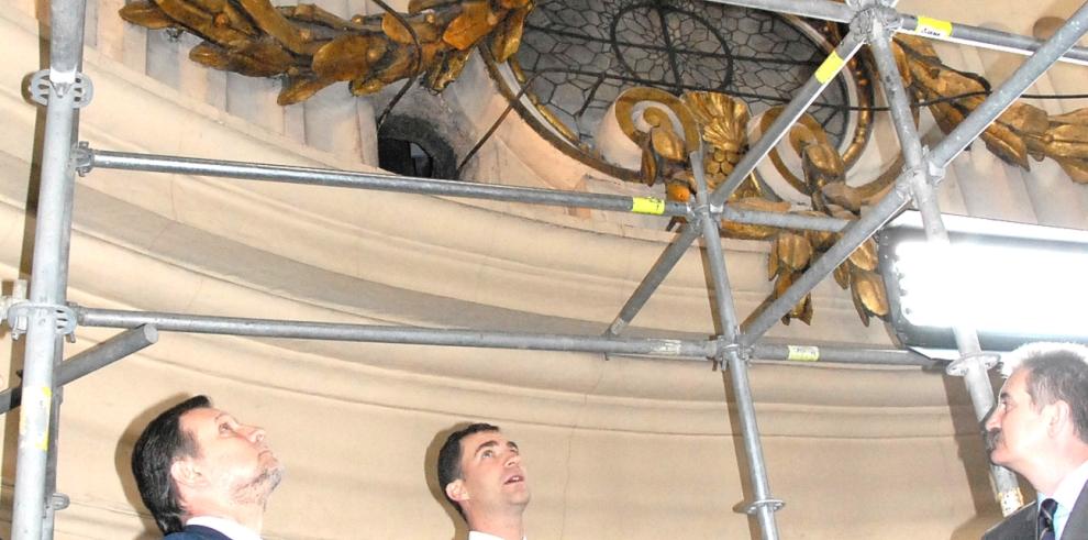 Inauguracion de la restauración cupula Regina Martyrum