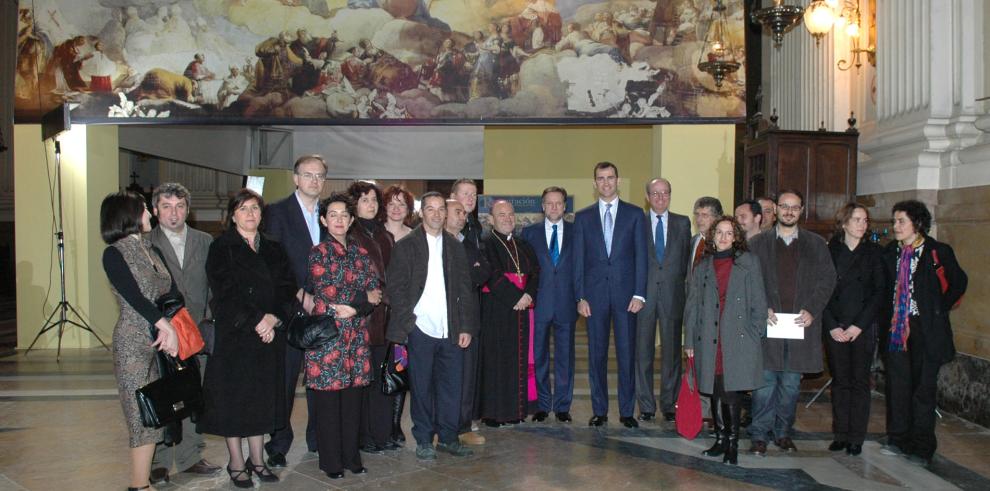 inauguracion restauracion cupula REgina Martyrum