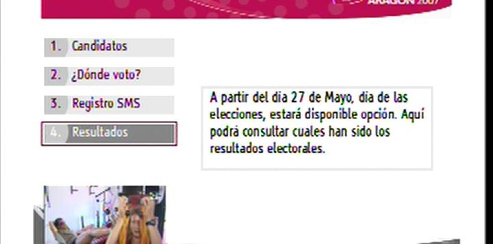El Gobierno de Aragón ofrecerá por primera vez los resultados de las elecciones autonómicas a través de Televisión Digital Terrestre interactiva