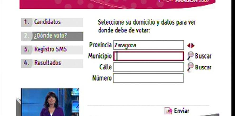 El Gobierno de Aragón ofrecerá por primera vez los resultados de las elecciones autonómicas a través de Televisión Digital Terrestre interactiva