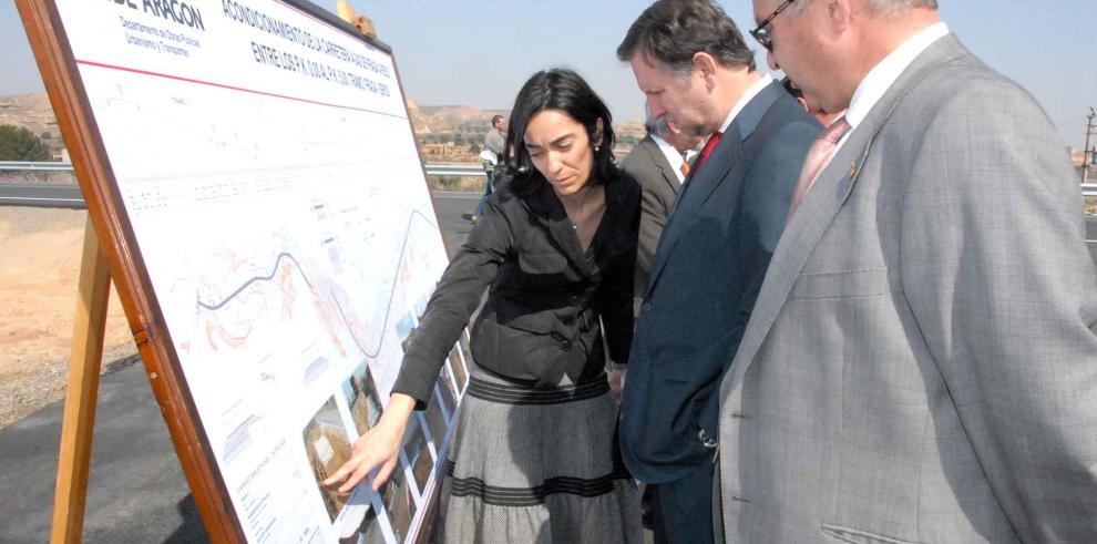 Imágenes de la visita del presidente Marcelino Iglesias al Bajo Cinca