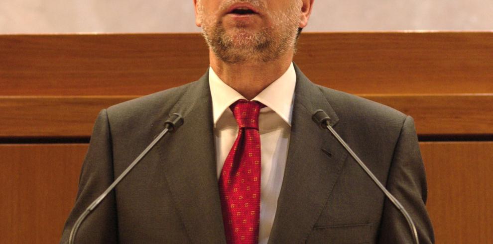 Debate sobre el estado de la Comunidad Autónoma. Discurso del presidente del Gobierno de Aragón, Marcelino Iglesias