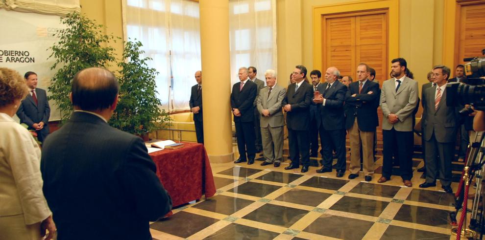Los nuevos consejeros del Gobierno de Aragón han tomado posesión de su cargo