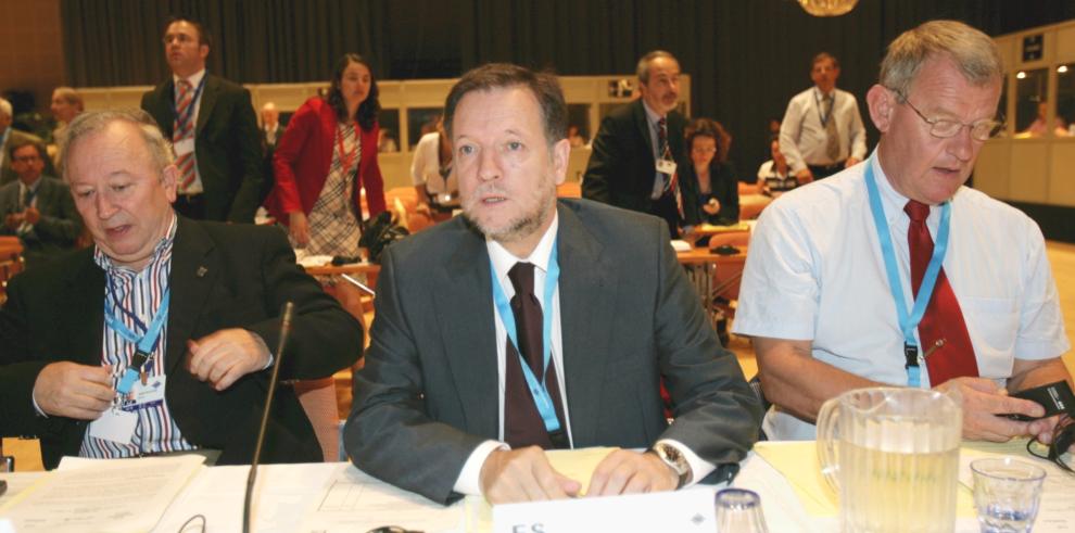El presidente del Gobierno de Aragón, Marcelino Iglesias, participa en la reunión de la Mesa del Comité de las Regiones en Finlandia