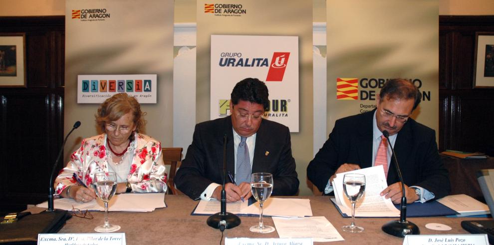 El Grupo Uralita instalará en la localidad zaragozana de Gelsa una nueva planta de producción de PLADUR