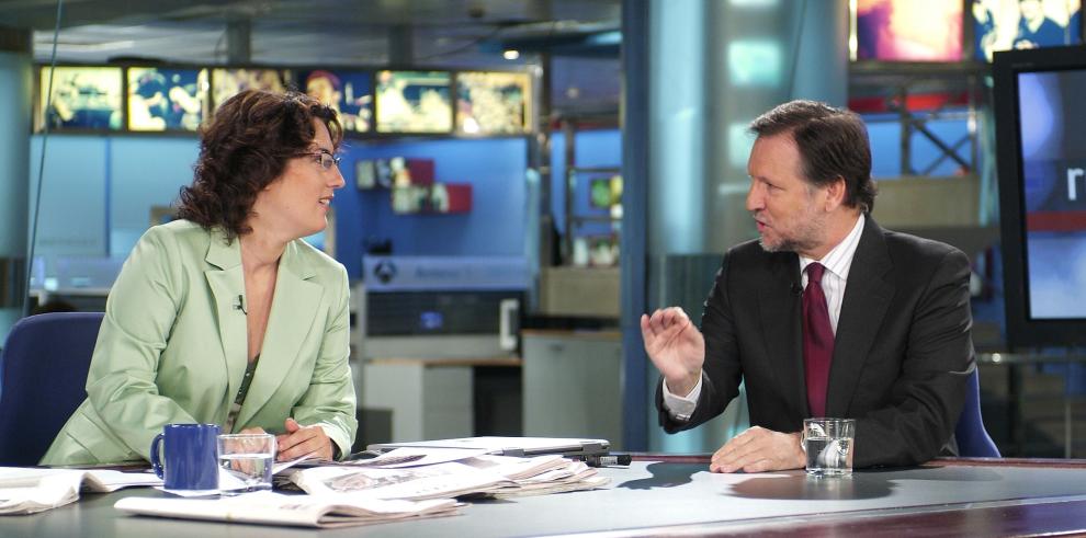 El presidente del Gobierno, Marcelino Iglesias afirma en "Ruedo Ibérico" de Antena 3 TV que Aragón es una comunidad emergente
