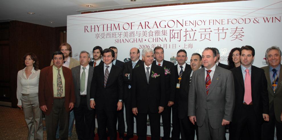 Aragón capta el interés del sector alimentario chino en la Feria de Shanghai