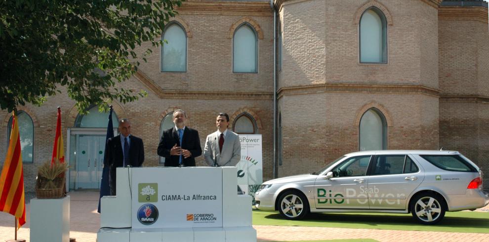 El CIAMA recibe el primer vehículo de bioetanol de General Motors que llega a España