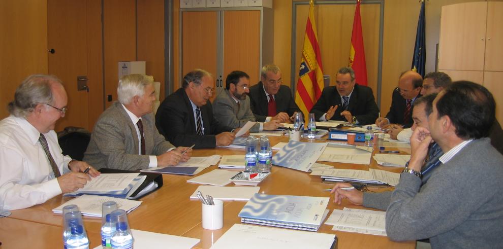 Constituida la Comisión de Seguimiento de los acuerdos de la Comisión del Agua sobre la regulación del río Gállego