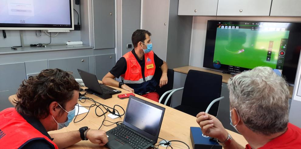 Aragón, Navarra, Guipúzcoa y Pirineos Atlánticos (Francia) afianzan su colaboración en la gestión transfronteriza de emergencias 
