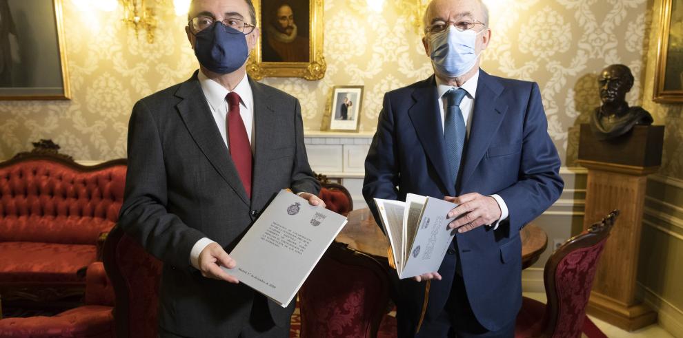 El Gobierno de Aragón y la Fundación Pro RAE colaboran en inteligencia artificial, edición de publicaciones y foros multidisciplinares