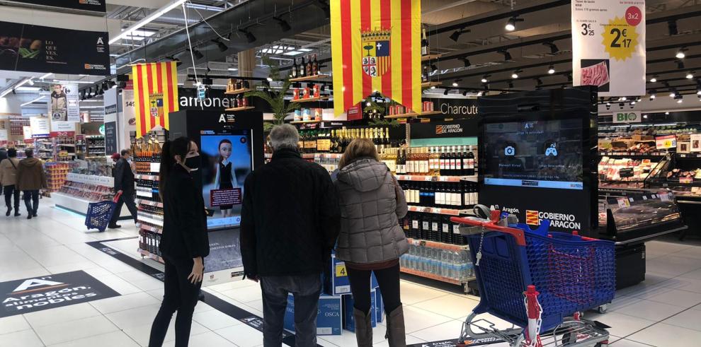 La innovación en la experiencia de compra de la campaña “Aragón, alimentos nobles” llega al mercado nacional