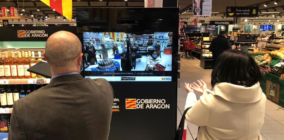 La innovación en la experiencia de compra de la campaña “Aragón, alimentos nobles” llega al mercado nacional