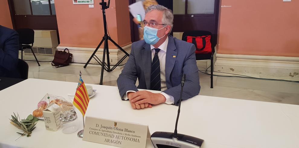 Olona satisfecho con la contribución de Aragón a la reforma de la PAC
